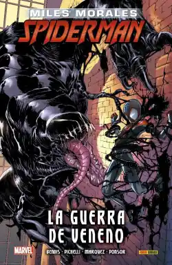 Marvel integral miles morales spiderman. la guerra de veneno 3 Alta Calidad
