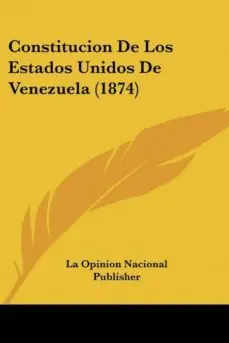 Oferta Limitada CONSTITUCION DE LOS ESTADOS UNIDOS DE VENEZUELA (1874)