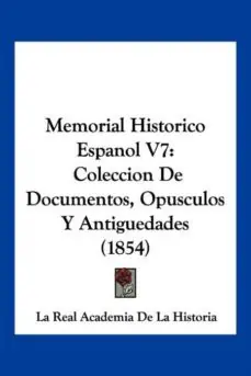 MEMORIAL HISTORICO ESPANOL V7 Últimas Unidades