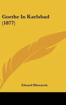GOETHE IN KARLSBAD (1877) Envío Exprés