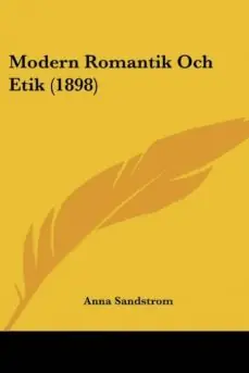 Precio De Fábrica MODERN ROMANTIK OCH ETIK (1898)