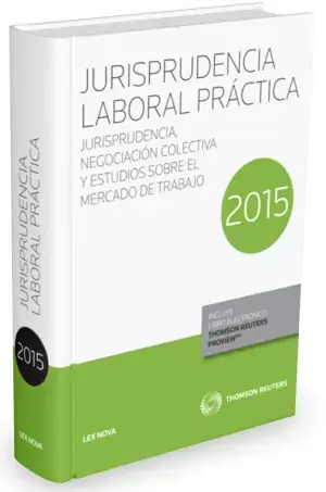 Comprar En Línea Jurisprudencia Laboral Práctica 2015 (Papel + E-Book)