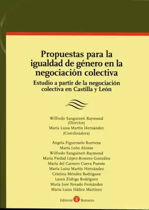 Propuestas para la Igualdad de Género en la Negociacion Colectiva Gran Oferta
