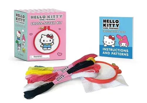 Compra Ahora HELLO KITTY AND FRIENDS CROSS-STITCH KIT HELLO KITTY AND FRIENDS CROSS-STITCH KIT