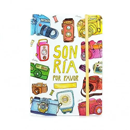 Precio Bajo CUADERNO COSIDO MEDIANO SONRIA POR FAVOR LISO CUADERNO COSIDO MEDIANO SONRIA POR FAVOR LISO