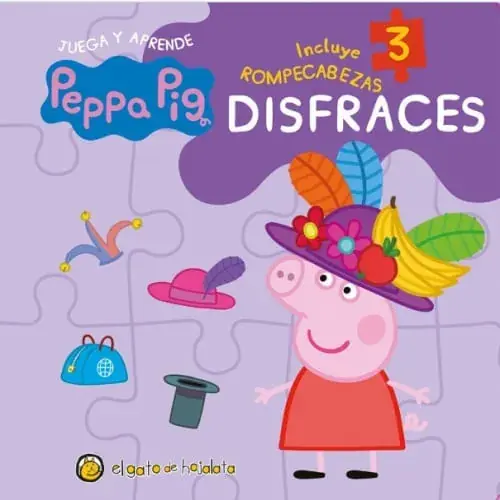 JUEGA Y APRENDE HISTORIAS PARA ARMAR PEPPA PIG - DISFRACES JUEGA Y APRENDE HISTORIAS PARA ARMAR PEPPA PIG - DISFRACES Precio Reducido