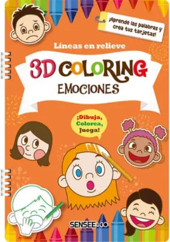 3D COLORING BOOK - EMOCIONES (BRAILLE) 3D COLORING BOOK - EMOCIONES (BRAILLE) Stock Limitado