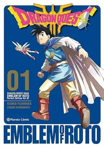 DRAGON QUEST EMBLEM OF ROTO N.01/15 DRAGON QUEST EMBLEM OF ROTO N.01/15 Stock Limitado