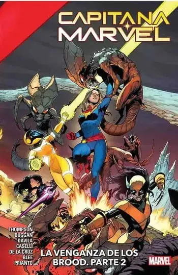 X-MEN/CAPTAIN MARVEL REVENGE OF THE BROOD VOL.02 X-MEN/CAPTAIN MARVEL REVENGE OF THE BROOD VOL.02 Marca Reconocida