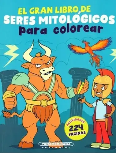 EL GRAN LIBRO DE SERES MITOLÓGICOS PARA COLOREAR EL GRAN LIBRO DE SERES MITOLÓGICOS PARA COLOREAR Descuento