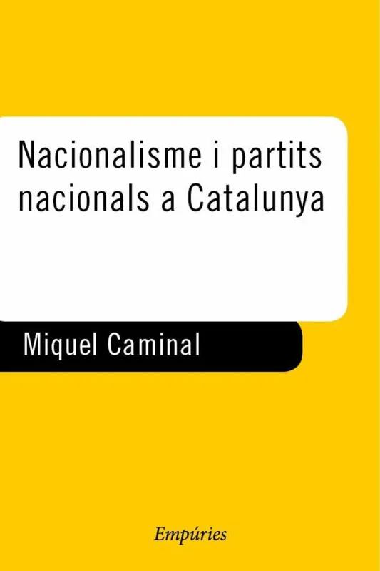 Nacionalisme i partits nacionals a Catalunya Precio Reducido