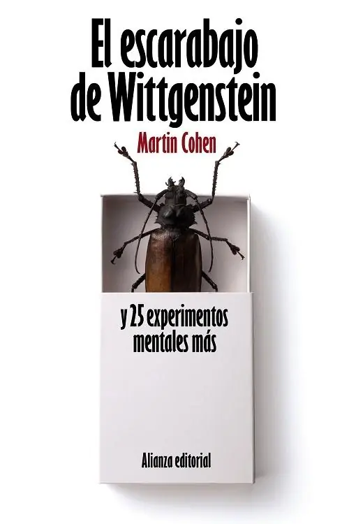 Solo Hoy El escarabajo de Wittgenstein "Y 25 experimentos mentales más"