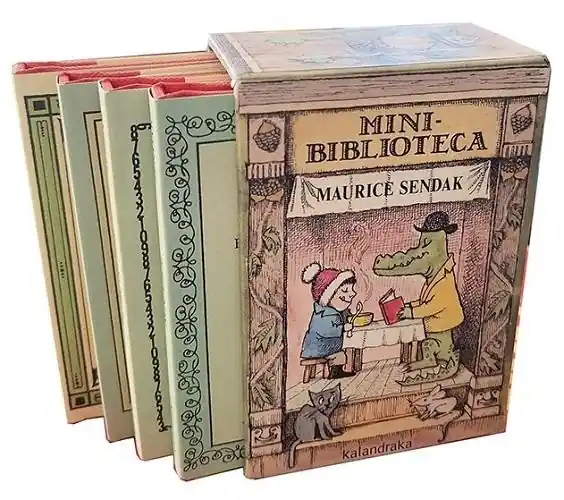 Minibiblioteca (Estuche 4 Vols.) "Sopa de pollo con arroz / Lluvia de cocodrilos / El uno era Juan / Miguel" Comprar En Línea