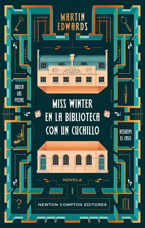 Miss Winter en la biblioteca con un cuchillo Súper Precio