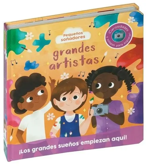 Directo De Fábrica Grandes artistas "(Pequeños soñadores) ¡Curiosidades y solapas para explorar!"
