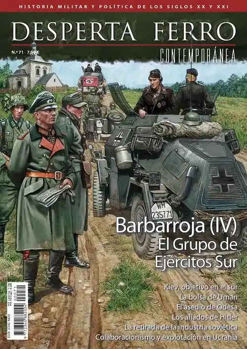 Oferta Limitada Desperta Ferro. Contemporánea nº 71 Barbarroja (IV) "El Grupo de Ejércitos del Sur"