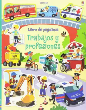 LIBRO DE PEGATINAS - LAS PROFESIONES Oferta De Temporada
