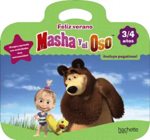 FELIZ VERANO CON MASHA Y EL OSO 3-4 AÑOS Favorito De Clientes